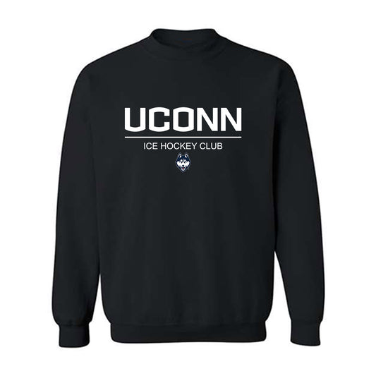 UConn - NCAA Men's Ice Hockey : Carlin Dezainde - Classic Shersey Crewneck Sweatshirt-0