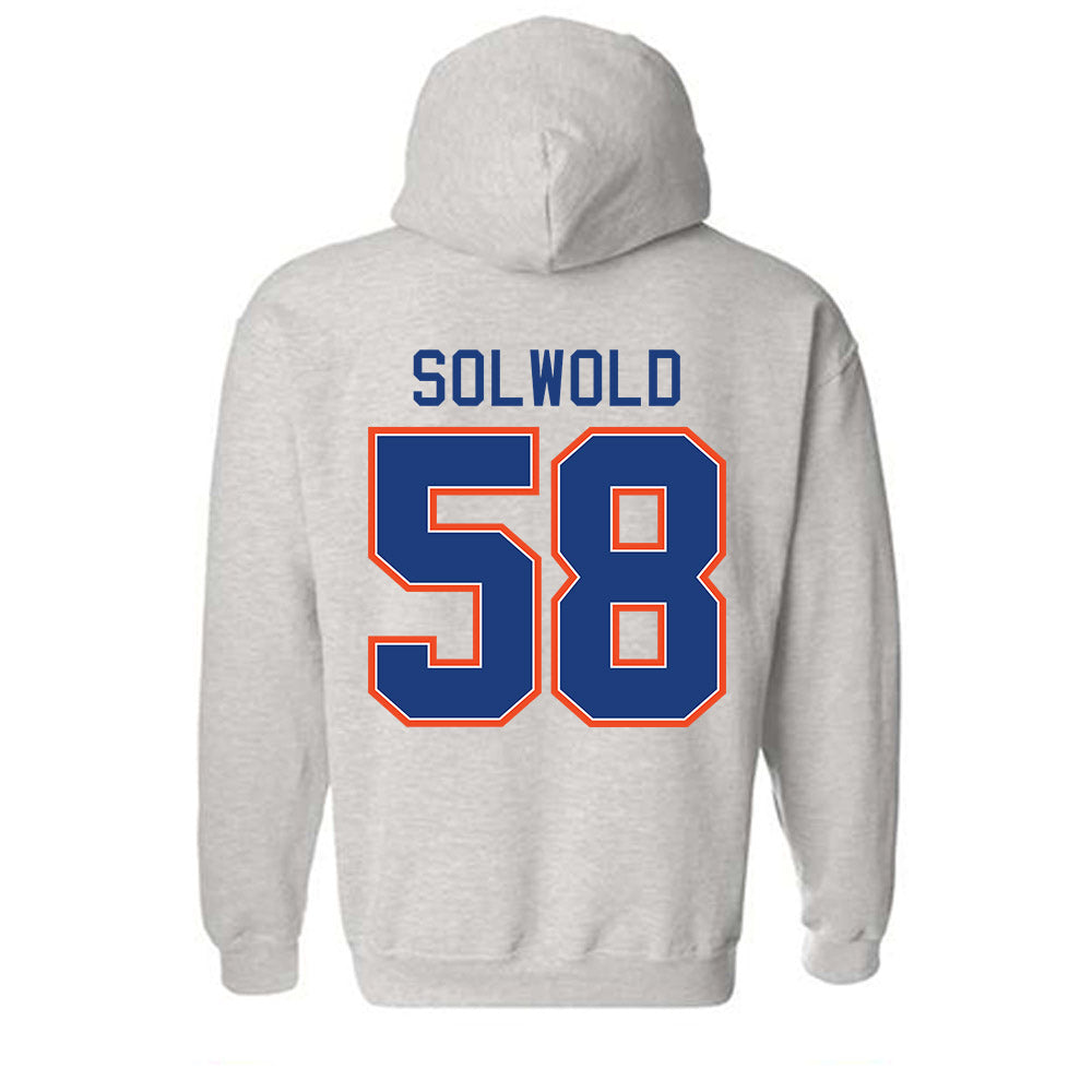Florida - NCAA Football : Hunter Solwold - Classic Shersey Hooded Sweatshirt-1
