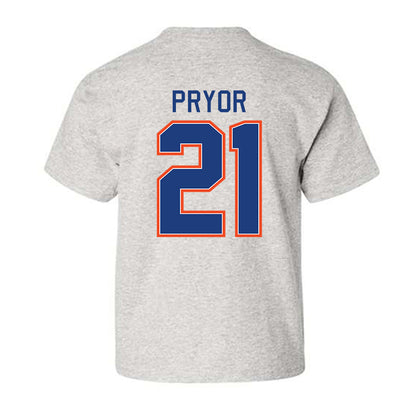 Florida - NCAA Football : Evan Pryor - Classic Shersey Youth T-Shirt-1