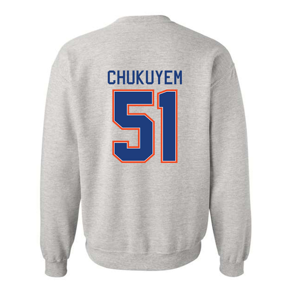 Florida - NCAA Football : Tyler Chukuyem - Classic Shersey Crewneck Sweatshirt-1