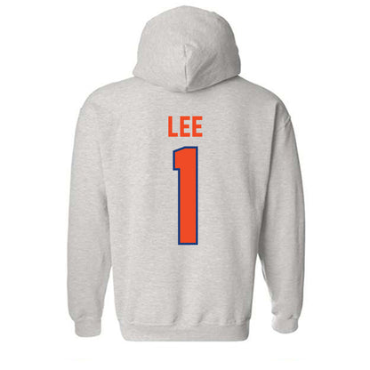 Florida - NCAA Men's Basketball : Xaivian Lee - Classic Shersey Hooded Sweatshirt-1