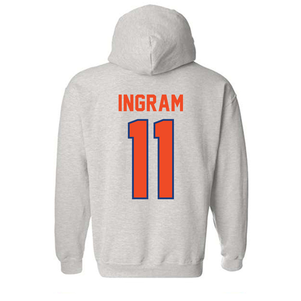 Florida - NCAA Men's Basketball : CJ Ingram - Classic Shersey Hooded Sweatshirt-1