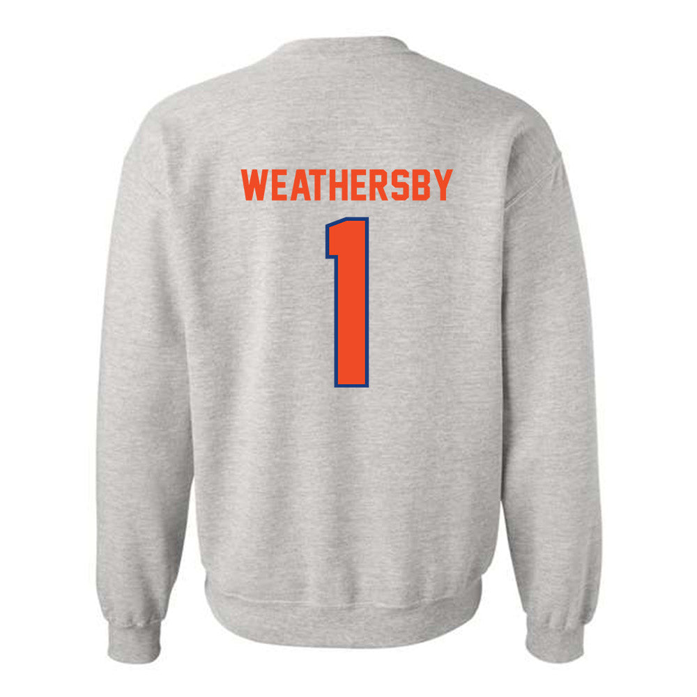 Florida - NCAA Women's Basketball : Jade Weathersby - Classic Shersey Crewneck Sweatshirt-1