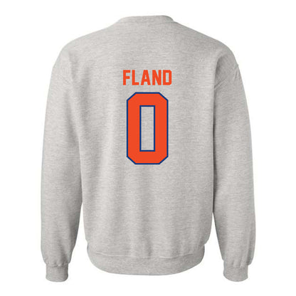 Florida - NCAA Men's Basketball : Johnuel Fland - Classic Shersey Crewneck Sweatshirt-1