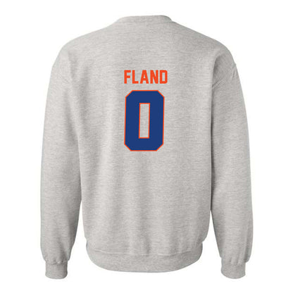 Florida - NCAA Men's Basketball : Johnuel Fland - Classic Shersey Crewneck Sweatshirt-1