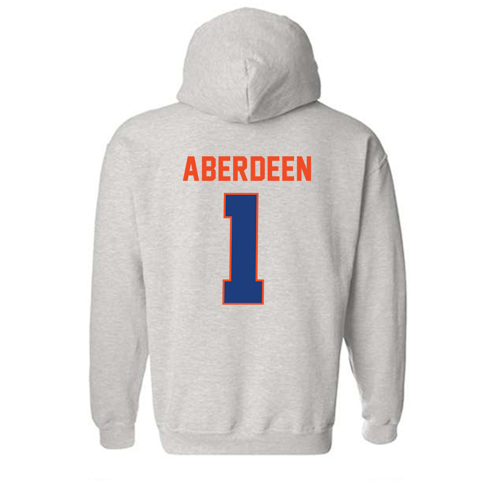 Florida - NCAA Men's Basketball : Denzel Aberdeen - Classic Shersey Hooded Sweatshirt-1