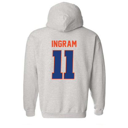 Florida - NCAA Men's Basketball : CJ Ingram - Classic Shersey Hooded Sweatshirt-1