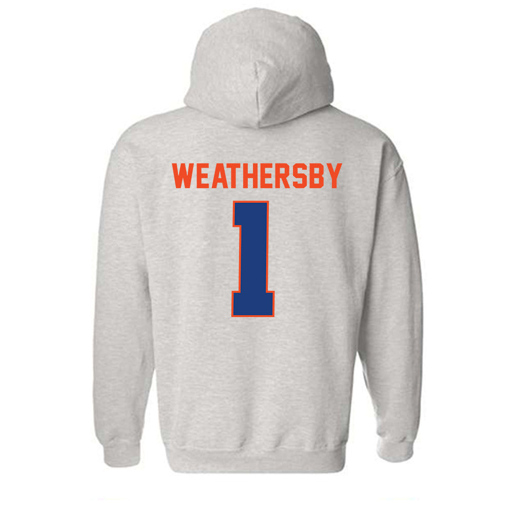 Florida - NCAA Women's Basketball : Jade Weathersby - Classic Shersey Hooded Sweatshirt-1