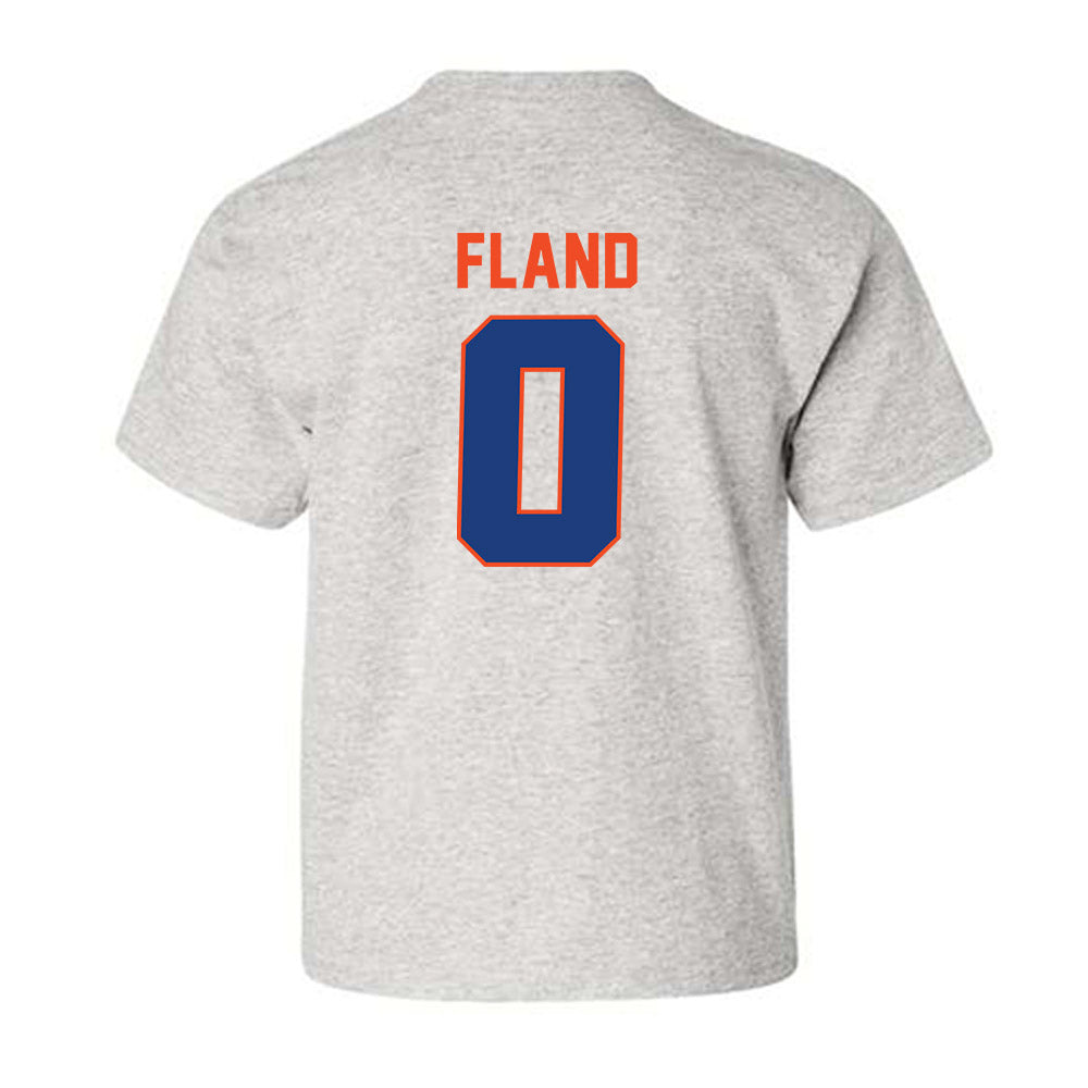 Florida - NCAA Men's Basketball : Johnuel Fland - Classic Shersey Youth T-Shirt-1
