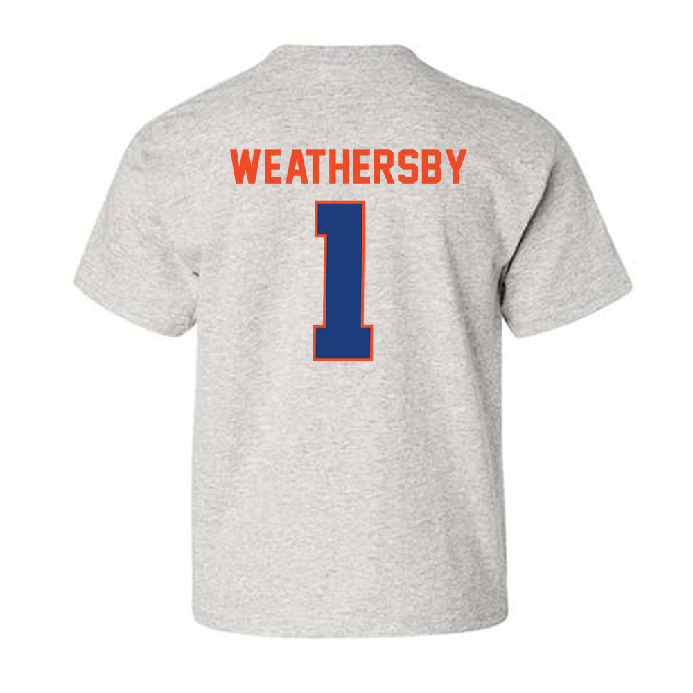 Florida - NCAA Women's Basketball : Jade Weathersby - Classic Shersey Youth T-Shirt-1