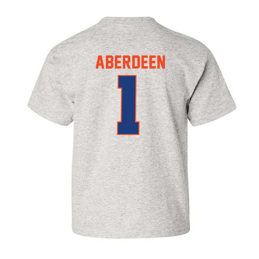 Florida - NCAA Men's Basketball : Denzel Aberdeen - Classic Shersey Youth T-Shirt-1