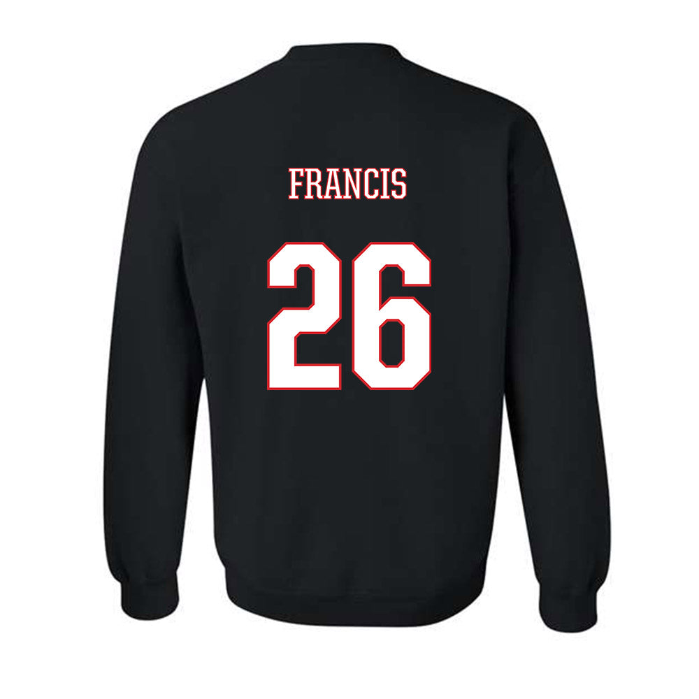 UConn - NCAA Men's Soccer : Sebastian Francis - Classic Shersey Crewneck Sweatshirt-1