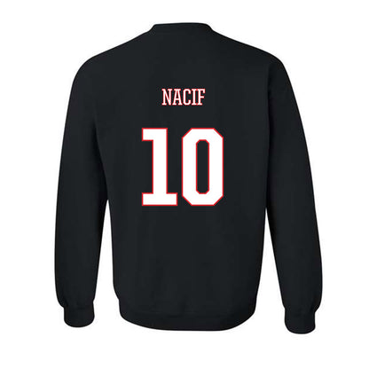 UConn - NCAA Men's Soccer : Rashid Nacif - Classic Shersey Crewneck Sweatshirt-1