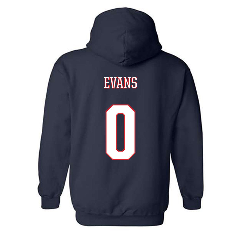 UConn - NCAA Softball : Hannah Evans - Classic Shersey Hooded Sweatshirt-1