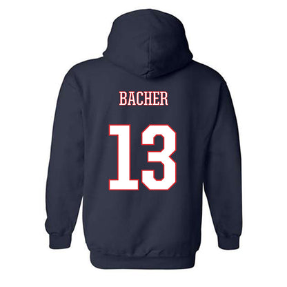 UConn - NCAA Softball : Alexandra Bacher - Classic Shersey Hooded Sweatshirt-1