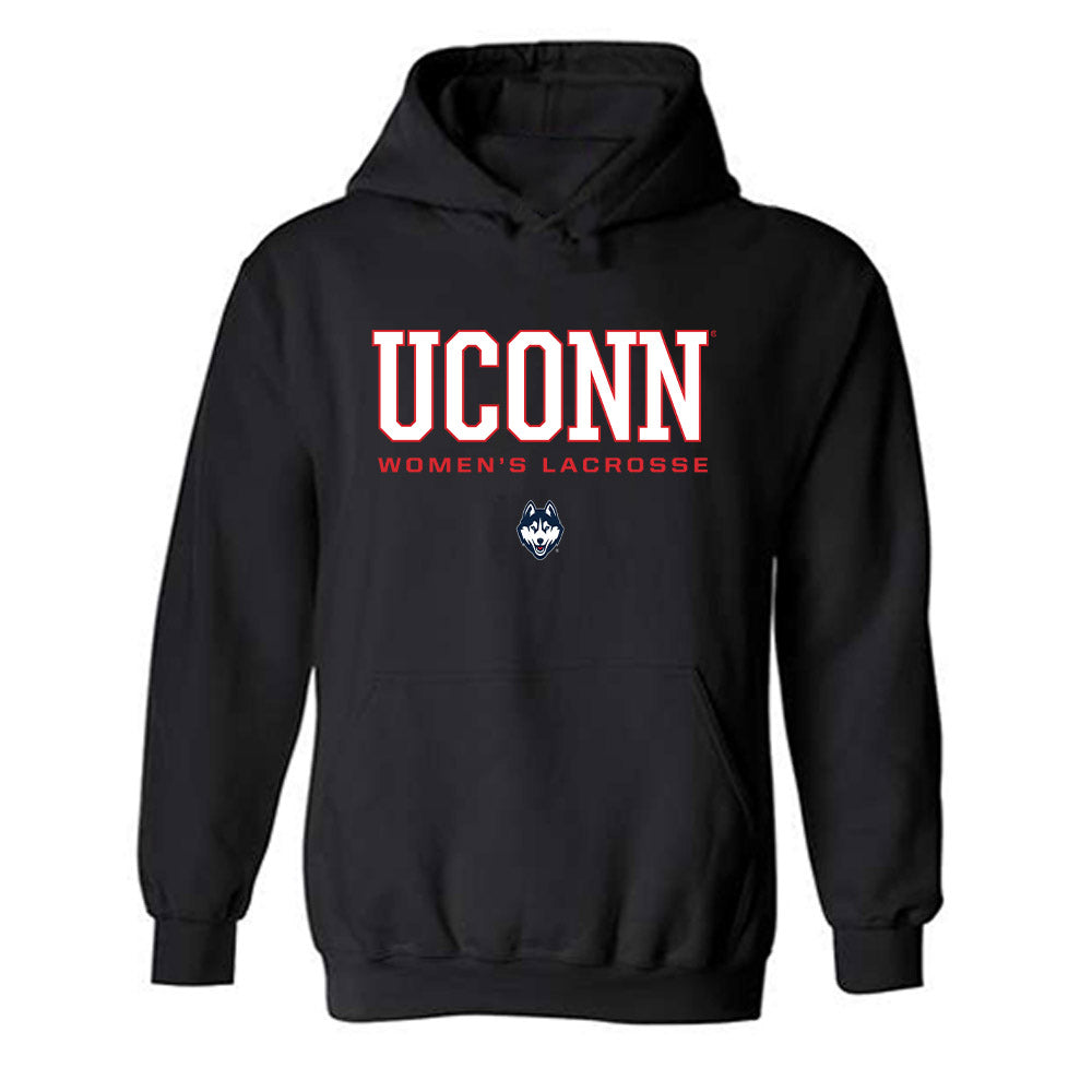 UConn - NCAA Women's Lacrosse : Emma Dacey - Classic Shersey Hooded Sweatshirt-0