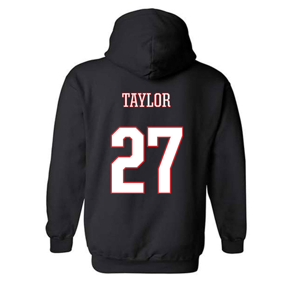 UConn - NCAA Women's Soccer : Lexi Taylor - Classic Shersey Hooded Sweatshirt-1