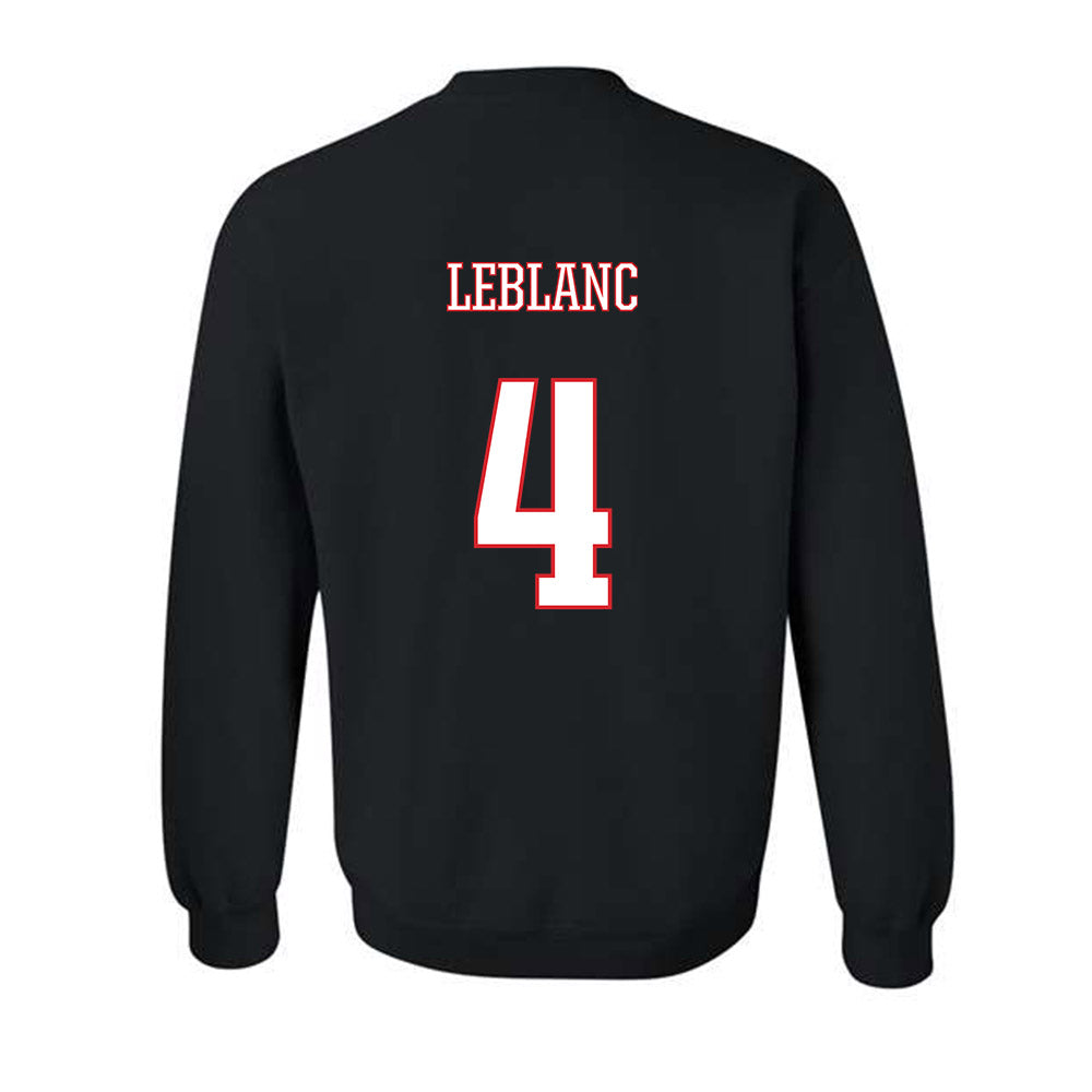 UConn - NCAA Women's Soccer : Lydia LeBlanc - Classic Shersey Crewneck Sweatshirt-1