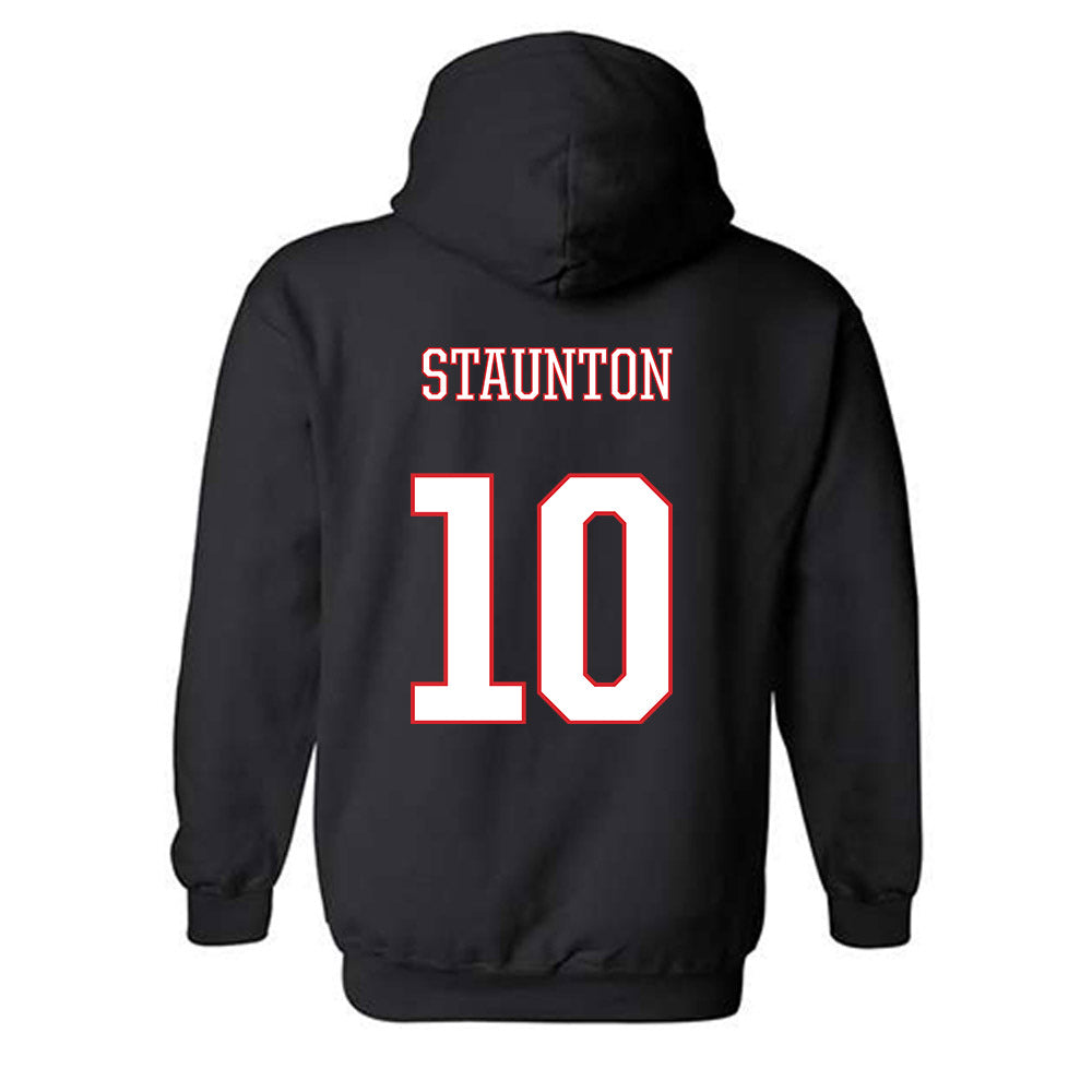 UConn - NCAA Women's Soccer : Maeve Staunton - Classic Shersey Hooded Sweatshirt-1