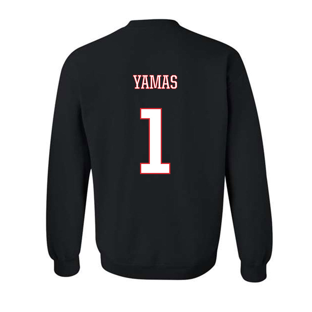 UConn - NCAA Women's Soccer : Ava Yamas - Classic Shersey Crewneck Sweatshirt-1
