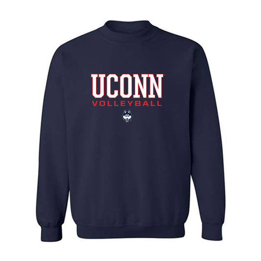 UConn - NCAA Women's Volleyball : Hazuna Akishige - Classic Shersey Crewneck Sweatshirt-0