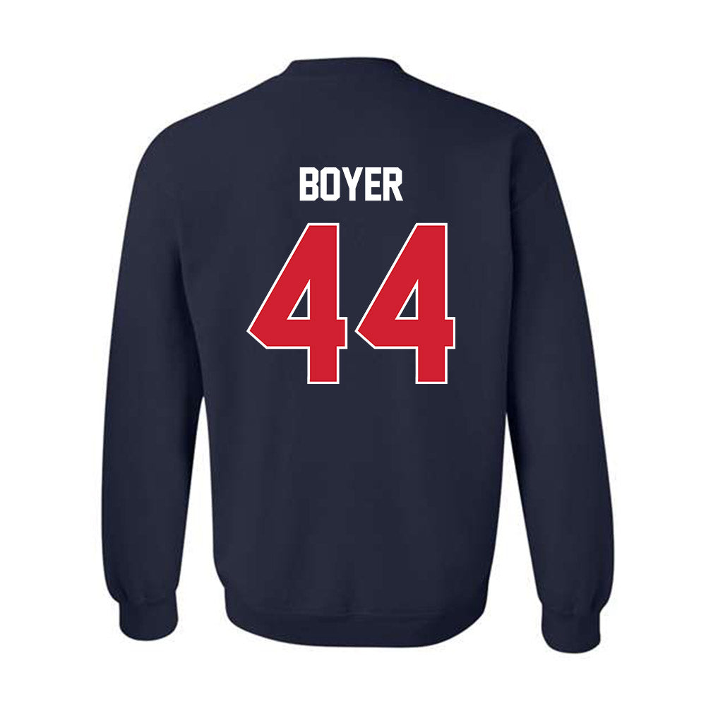 Gonzaga - NCAA Baseball : Carson Boyer - Classic Shersey Crewneck Sweatshirt-1
