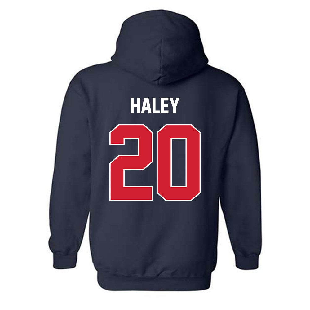 Gonzaga - NCAA Baseball : Maddox Haley - Classic Shersey Hooded Sweatshirt-1