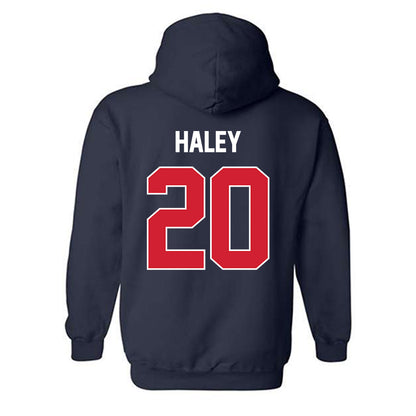 Gonzaga - NCAA Baseball : Maddox Haley - Classic Shersey Hooded Sweatshirt-1