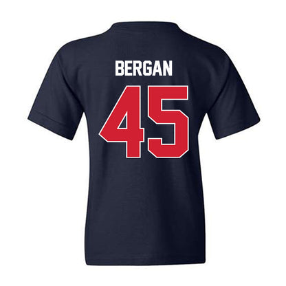 Gonzaga - NCAA Baseball : Ethan Bergan - Classic Shersey Youth T-Shirt-1