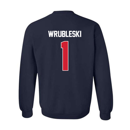 Gonzaga - NCAA Baseball : Jacob Wrubleski - Classic Shersey Crewneck Sweatshirt-1