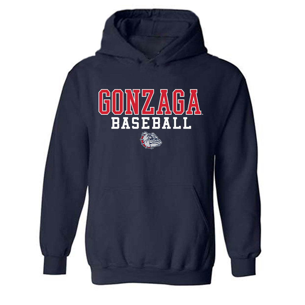 Gonzaga - NCAA Baseball : Ricardo Sanchez - Classic Shersey Hooded Sweatshirt-0