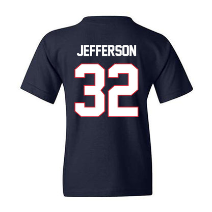 Gonzaga - NCAA Men's Basketball : Parker Jefferson - Classic Shersey Youth T-Shirt-1