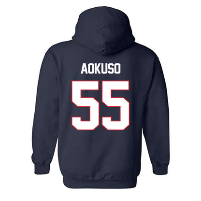 Gonzaga - NCAA Women's Basketball : Zeryhia Aokuso - Classic Shersey Hooded Sweatshirt-1