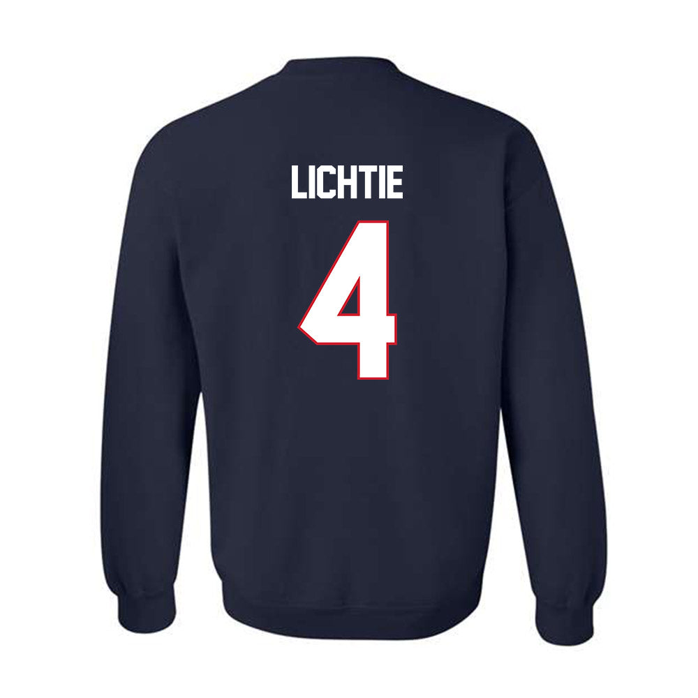 Gonzaga - NCAA Women's Basketball : Sierra Lichtie - Classic Shersey Crewneck Sweatshirt-1
