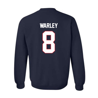 Gonzaga - NCAA Men's Basketball : Jalen Warley - Classic Shersey Crewneck Sweatshirt-1