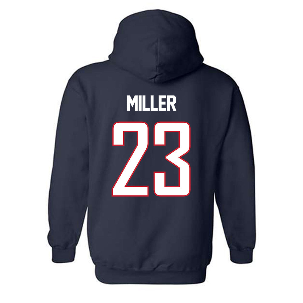 Gonzaga - NCAA Men's Basketball : Adam Miller - Classic Shersey Hooded Sweatshirt-1