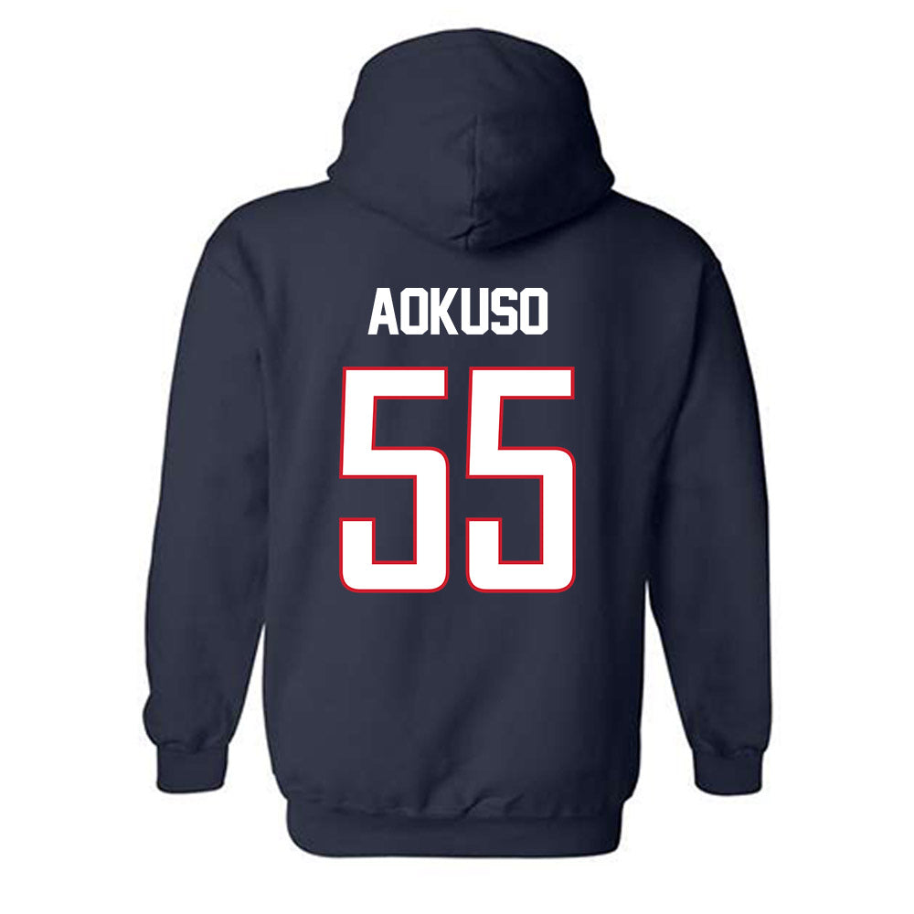 Gonzaga - NCAA Women's Basketball : Zeryhia Aokuso - Classic Shersey Hooded Sweatshirt-1