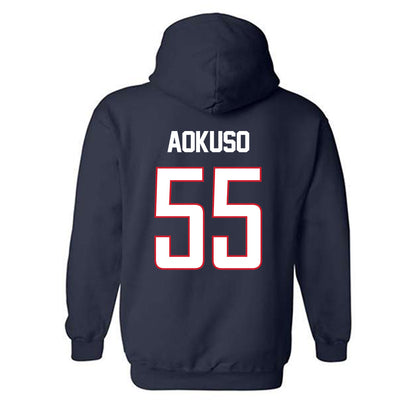 Gonzaga - NCAA Women's Basketball : Zeryhia Aokuso - Classic Shersey Hooded Sweatshirt-1