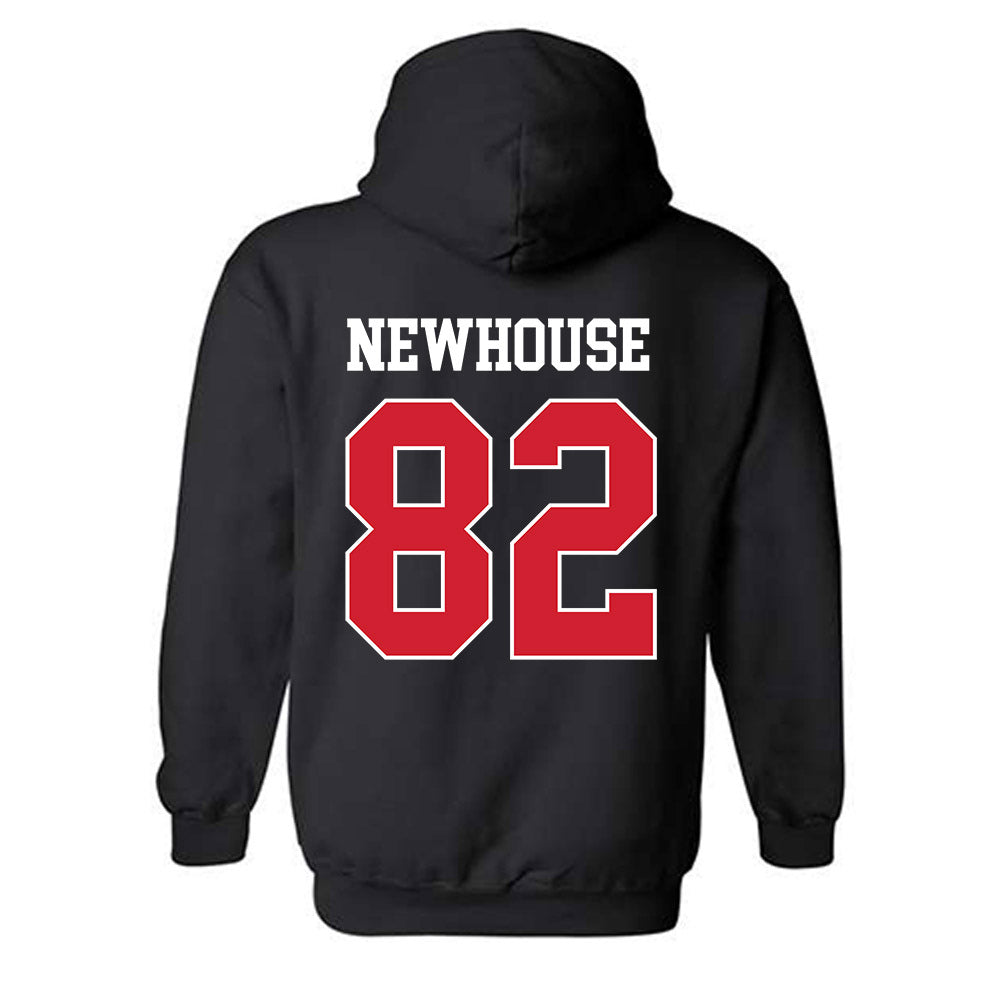 Houston - NCAA Football : Jack Newhouse - Classic Shersey Hooded Sweatshirt-1
