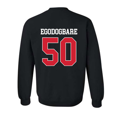 Houston - NCAA Football : Ejiro Egodogbare - Classic Shersey Crewneck Sweatshirt-1