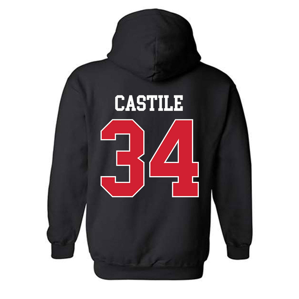 Houston - NCAA Football : Bryson Castile - Classic Shersey Hooded Sweatshirt-1