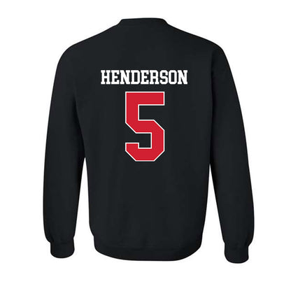 Houston - NCAA Football : Keisean Henderson - Classic Shersey Crewneck Sweatshirt-1