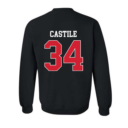 Houston - NCAA Football : Bryson Castile - Classic Shersey Crewneck Sweatshirt-1