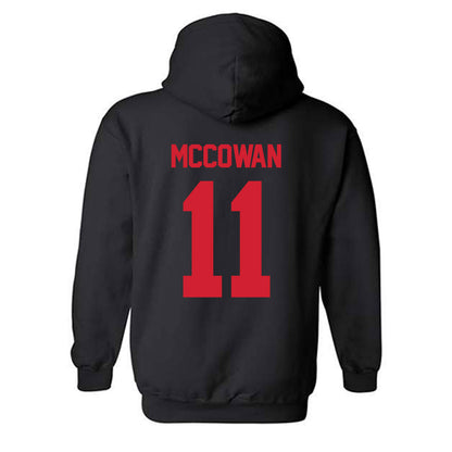 Houston - NCAA Women's Basketball : Raegan Mccowan - Classic Shersey Hooded Sweatshirt-1