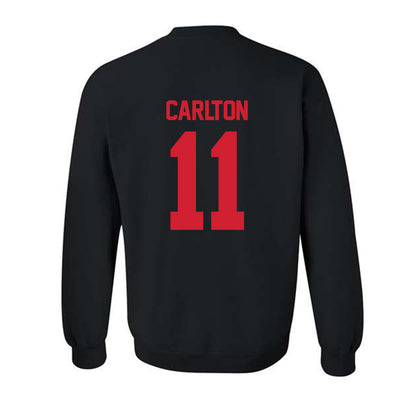 Houston - NCAA Women's Basketball : Justice Carlton - Classic Shersey Crewneck Sweatshirt-1
