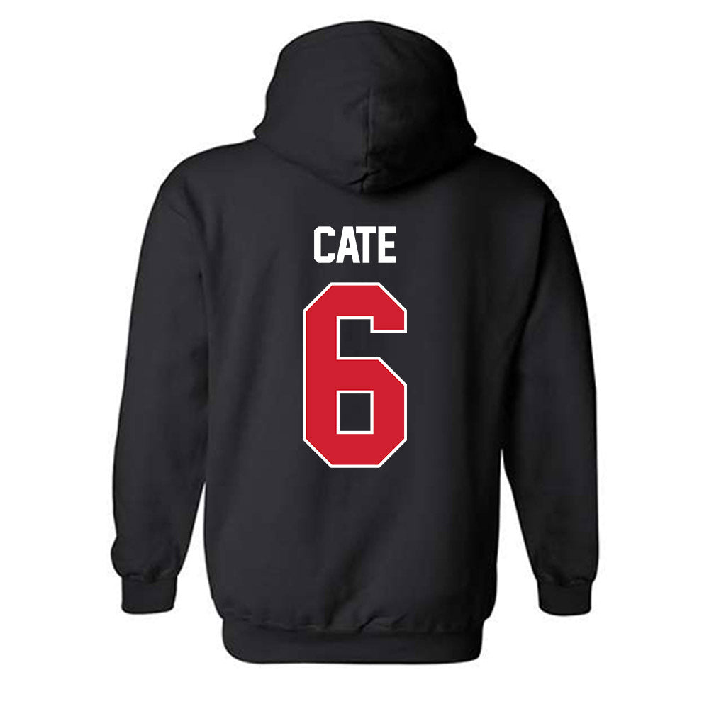 Houston - NCAA Women's Soccer : Bailey Cate - Classic Shersey Hooded Sweatshirt-1