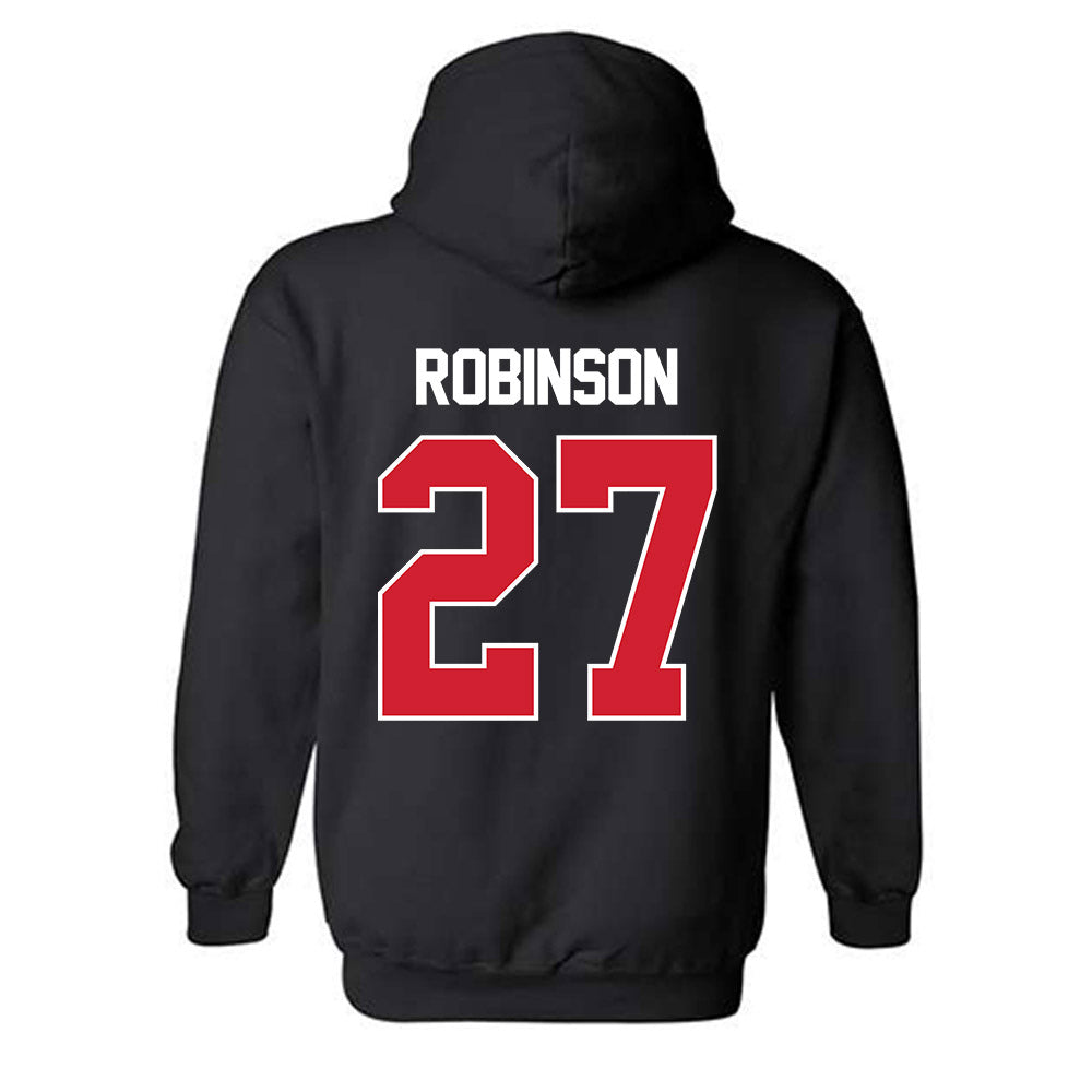 Houston - NCAA Football : Braeden Robinson - Classic Shersey Hooded Sweatshirt-1