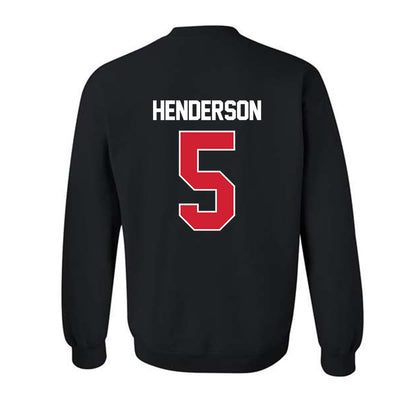 Houston - NCAA Football : Keisean Henderson - Classic Shersey Crewneck Sweatshirt-1