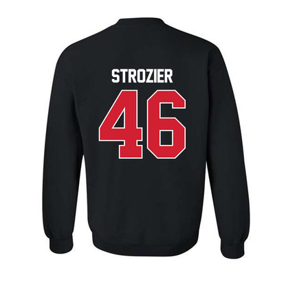 Houston - NCAA Football : Jeffrey Strozier - Classic Shersey Crewneck Sweatshirt-1