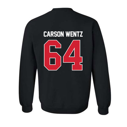 Houston - NCAA Football : Jackson Carson Wentz - Classic Shersey Crewneck Sweatshirt-1